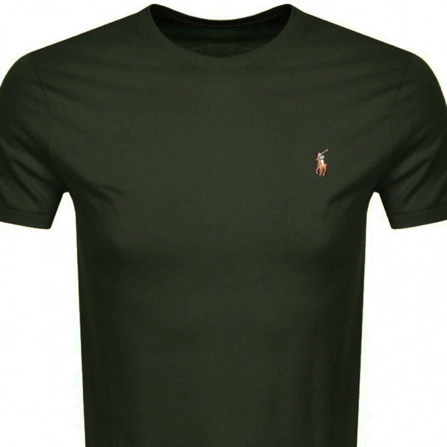 Alternative Image for ProductRalph Lauren Crew Neck T Shirt Green2